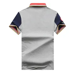 Мужская вышивка бренда мода роскошный дизайнер Man T Shir Classic Summer Shor рукава Polos Shirs Casual Shir Tidal Current