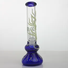 Glass Beaker Bong Hookahs Straight Tube Dab rigs Glow in the Dark Bongs Water Pipes UV Bongs Ice Pinch Glows Oil rig