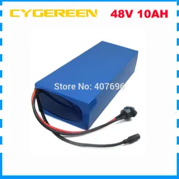 15A BMS 2A 충전기 무료 관세와 48V 10AH 전기 자전거 배터리 500W 48V ebike 전자 스쿠터 리튬 이온 배터리 10.4AH