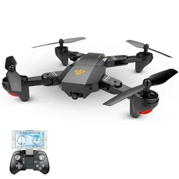 Drönare Visuo XS809HW WiFi Foldble ARM FPV Quadcopter 2MP 0,3MP KAMERAM 6AXIS RC DRONE TOYS RTF VS JJRC H37 H31 E50