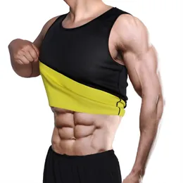 Hot Shaper Nature Latex Ultra Sweat Neoprene Shirt Gym Vest Shapewear Men Sauna Sweat Body Shaper Waist Cincher Tummy Trainer Muscle Man
