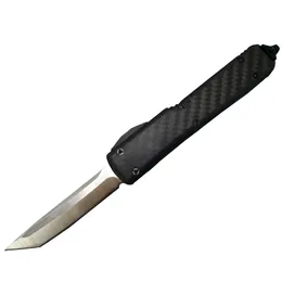 Onarım Aracı ile 1 Adet Yeni MT Oto Taktik Bıçak D2 Çelik 3.5" Tanto Noktası Saten Blade Karbon Elyaf Kol EDC Cep bıçakları