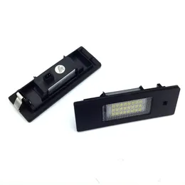 2PCSエラーフリーホワイト12V 24SMD LEDナンバープレートLIGHT FOR BMW 1シリーズE87N E85 Z4 E86 6シリーズE63 E64カースタイリング