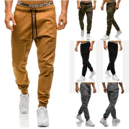 Moda Marka Mężczyzna Projektant Joggers Man Spodnie Pot Mężczyźni Slim Fit Skinny Bottoms Plus Size New Fashion