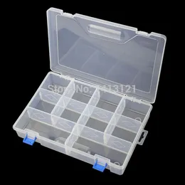 free shipping Thickened PP storage box Category Box Sealed bin Home case office DIY medical kit part Removable jewelry tool