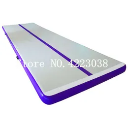 Free Shipping 6m x 2m x 0.2m or Customized Cheap Gymnastics Equipment Factory Inflatable Gym Air Track Mat With Air Pump