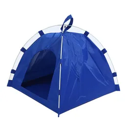 Водонепроницаемый Оксфорд Pet Tent House Собака Кошка играет кровать Мат Портативная складная кровать для собак Универсального путешествия Outdoor Supplies yq01060