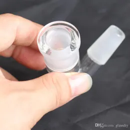 Verdickter Glas-Drop-Down-Adapter, 10-Stil, 14,4 mm, 18,8 mm, männlich auf weiblich, weiblich auf männlich, Konverter-Glas-Adaptergelenk