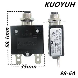 98 Series-6A Circuit Breakers Taiwan Kuoyuh Switch di sovraccarico di protezione sovracorrente