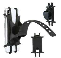 Motorcycle Phone Holder Adjustable Bicycle Phone Mount For iPhone Samsung Universal Mobile Cell Phone Bracket Bike Handlebar Clip Stand GPS