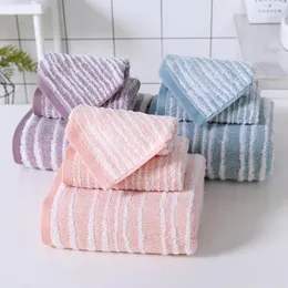 Katoenen handdoek zacht absorberende handdoek badhanddoek driedelig dik absorberend