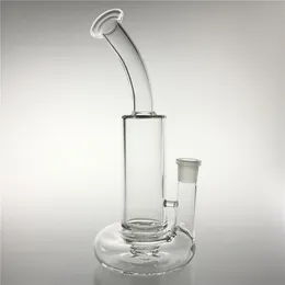 10.6 Inch Clear Tornado Bong Glass Water Pipes with Hookah 14mm Female Big Cyclone Filter Disc Base Beaker Bongs for Oil Rigs Smoking