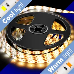 5M USB TIRA LED Stripe Ljus Vattentät Flexibel Lampa Tape Motion Sensor Kök Skåp Stair Night Light LED Lamp Strip LED123