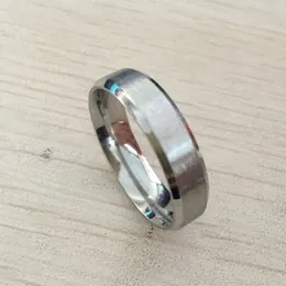 factory Wholesale Stainless Steel Ring Men silver engagement High Quality High polished Fashion Jewelry USA size 7-14