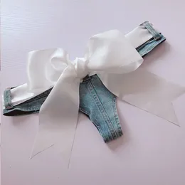 Damen Cosplay Dessous Lolita Micro Mini Denim Shorts Sexy Seiden ...