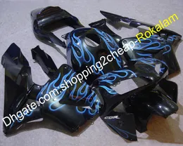 Für Honda CBR600RR F5 2003 2004 CBR 600 RR CBR-600RR CBR600-RR CBR600 600RR 03 04 Blaue Flamme ABS Verkleidungsset (Spritzguss)