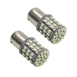 2pcs P21W BA15S 1073 1093 1129 1141 68SMD 1206 LED-bromsstoppljus