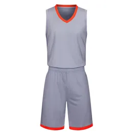 2019 New Blank Basketball jerseys printed logo Mens size S-XXL cheap price fast shipping good quality Grey G002