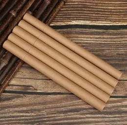 Kraft Paper Incense Tube Incense Barrel Small Storage Box for 10g oss Stick Convenient Carrying SN82