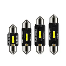 100 sztuk Festoon Canbus 31mm 36mm 39mm 41mm 1860 SMD 1LED Kopuła Lekka samochodowa Lampa Wewnętrzna żarówka Dome Sufitowe światło