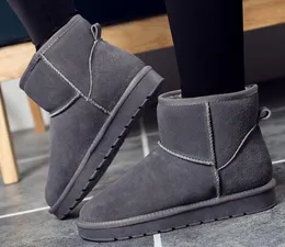 Venda quente-2018 VENDA QUENTE Novas botas de neve das mulheres botas de couro de camurça de couro inverno quente e botas de tornozelo marca Ivg 12 cor bota ao ar livre