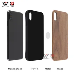 Custodie per telefoni in legno di acero TPU per iPhone 6 7 8 Plus 11 12 Pro Max antiurto Hotsale Blank Wood Logo personalizzato Cover posteriore Shell