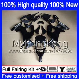 Body For KAWASAKI ZX 10 R ZX1000C ZX-10R 2008 2009 2010 Bodywork Flat black Hot 217MY.69 ZX 10R 1000CC ZX1000 ZX10R 08 09 10 Full Fairing