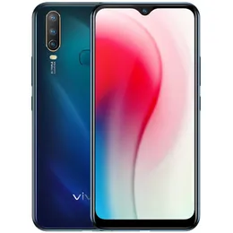 Oryginalny Vivo Y3 4G LTE Telefon komórkowy 4GB RAM 64GB 128 GB ROM MT6765 Octa Core Android 6.35 "Pełny ekran 16MP AR 5000MAH Identyfikator odcisków palców twarz Smart Telefon komórkowy