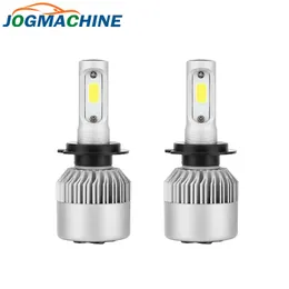 Ny 6000K billampor LED HB4 H7 H8 H9 H11 H1 H3 HB1 HB2 Auto S2A Car Headlights Lampor 72W 8000LM Styling LED Automotivo