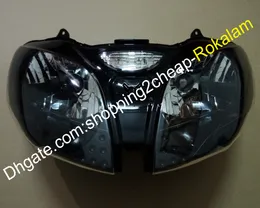 Scheinwerfer Scheinwerfer Für Kawasaki NINJA ZX-9R 2000 2001 2002 2003 / ZX6R 2000 - 2002 / ZZR600 2000 - 2008 / ZX600J Motorrad Kopf Licht Lampe