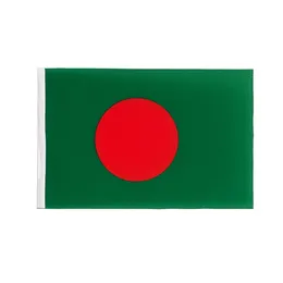 3x5ft Anpassad Bangladesh Flag Banner Outdoor Inomhusbruk Alla länder 100% Polyester, Gratis frakt, Drop Shipping