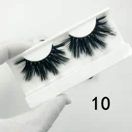 3D Mink Eyelashes 25mm extension 1 Pair Thick Natural False Lashes for Beauty Makeup fake Eye Lashes New Styles