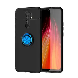 Yumuşak TPU Kapak Manyetik Braketi Kickstand Kılıf Xiaomi Redmi 9 için Not 9 S Not 8 CC9 Redmi 10x 5g K30 Pro Mi10 Pro