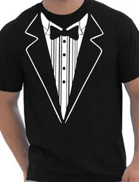 Tuxedo Fancy Dress Funny Mens T-shirt więcej rozmiarów i kolorów-A032