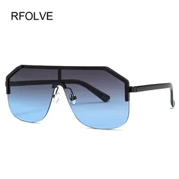 Luxary-Großhandel Mode Übergroße Sonnenbrille Frauen Marke Quadrat Sonnenbrille Ultraleichte Brillen Rahmen Brille Damen Shades R146