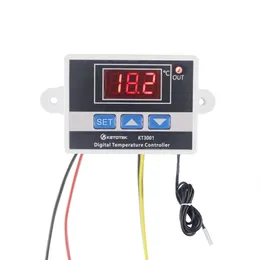 KT3001 Digitaler Thermostat-Temperaturregler AC 220 V 10 A -50–110 °C Mikrocomputer-Thermostatregler für Inkubator mit NTC-Sensor