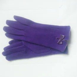 Modna mieszanka Multi-color i dopasowanie wełny Rękawiczki promocyjne prezenty Preferowane rękawiczki