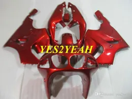 Özel Motosiklet Kawasaki Ninja ZX-7R ZX7R 1996 2003 Için Vücut Kiti ZX7R 96 97 02 03 Kırmızı Yüzemeler Bodywork + Hediyeler KZ15