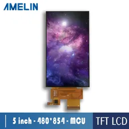 5 tum 480 * 854 IPS TFT LCD-modulskärm med MCU-gränssnittskärm och CTP-pekskärm