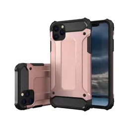 Armour Hybrid Defender Case TPU + PC ShockoProof Cover Case för iPhone 11 2019 11 PRO 11 PRO MAX XR XS XS MAX 50PCS / LOT