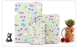 A6 / 14.5*10.5 Thick Classic Cute Writing Notebook Hardcover Notebook with Pocket Elastic Closure Banded 96Pages