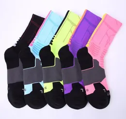 popular 2020 Basketball sock middle tube professional men sports socks running elite antiskid thickened towel bottom fitness yakuda training