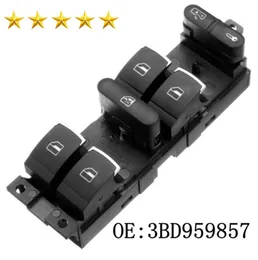 Hot Sale Black Left Front Master Window Controller Switch 3BD959857 3BD 959 857 For J etta G olf GTI MK4 Passat B5 1998-2005 Car Switches