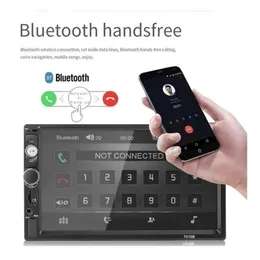 2 DIN 7 HD CAR DVDマルチメディアプレーヤーAndroid MirrorLink Auto Car Radio Bluetooth FM USB AUX TF AUTO AUDIO VIDEOM222H