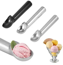 50pcs/lot Wholesa Aluminum Alloy Ice Cream Spoon/Scoop ice cream tool DHL Fedex Free Shipping