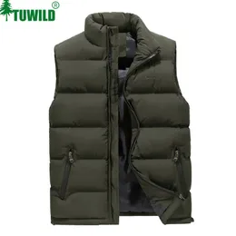 New brand men trim body and cotton vest men warm working jacket autumn winter leisure sport cotton jacket