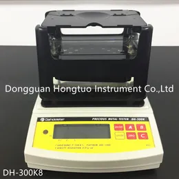 DH-300K elektronisk digital guldrenhetstestmaskin, guldtestare med vatten Archimedes princip för guldsmyckebutik