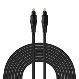 Optisk kabel Toslink Audio OD4.0mm guldpläterad 1m 1,5 m 2 m 3 m 5 m Hållbar digital SPDIF MD DVD -kabel