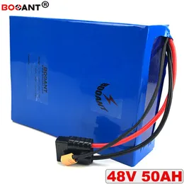 48 V 50AH Lityum iyon pil Elektrikli Bisiklet Elektrikli Scooter için 48 V pil Bafang BBSHD Için 1500 W 2000 W 2500 W Ücrets ...