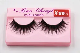 New Hot Makeup beauty Supernatural Lifelike handmade false eyelash 3D strip mink lashes thick fake faux eyelashes DHL shipping